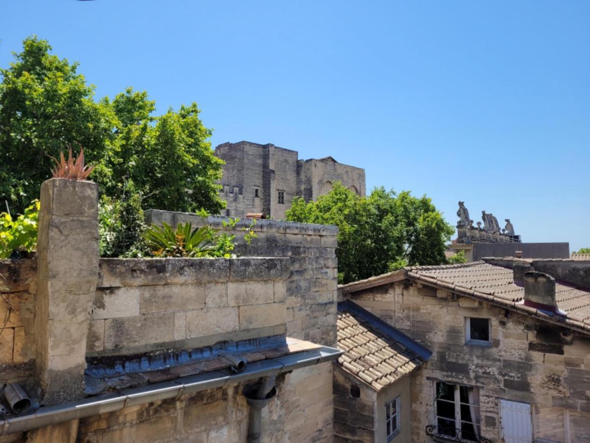 Апартаменты Un Nid Sur Les Toits Face Au Palais Des Papes Авиньон Экстерьер фото
